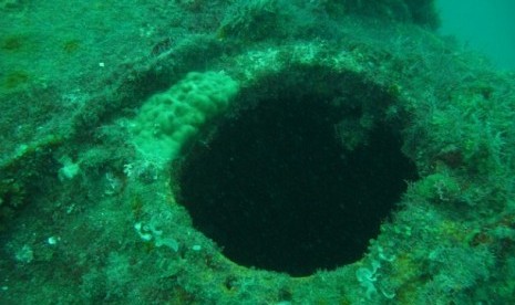 Lubang Torpedo U-Boat. Tim Peneliti Pusat Arkeologi Nasional berhasil menemukan bangkai kapal selam U-Boat milik Nazi Jerman. Bangkai kapal selam yang berasal dari Perang Dunia II ini terletak di sekitar kawasan perairan Kepulauan Karimun Jawa, Jawa Tengah