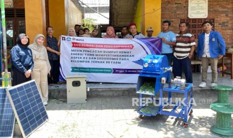 Tim pengabdian masyarakat Fakultas Teknologi Industri (FTI) Universitas Islam Indonesia (UII) memanfaatkan mesin pencacah rumput hemat energi pada Kelompok Ternak 99 Farm. Serangkaian kegiatan pengabdian masyarakat ini dilaksanakan sejak Mei hingga Desember 2024. 