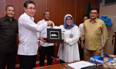  Tim Pengawas Pembangunan Daerah Perbatasan DPR RI melakukan kunjungan kerja ke Natuna.