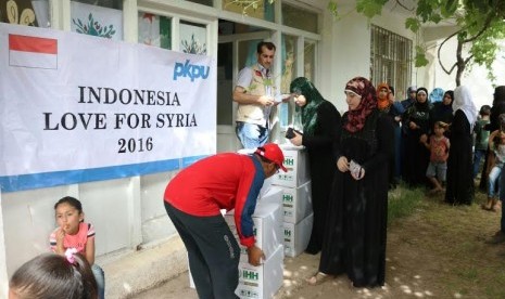 Tim PKPU kembali menyalurkan bantuan untuk korban konflik di Suriah.