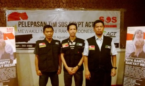 Tim relawan ACT untuk bantuan kemanusiaan Mesir