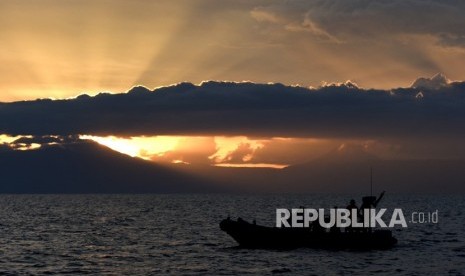 Danau Toba. Ilustrasi