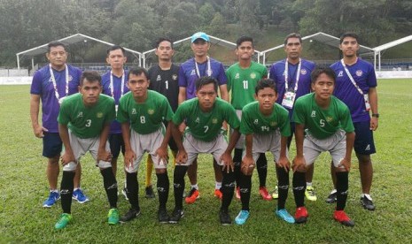 Tim sepak bola ASEAN Para Games 2017.