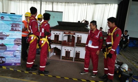 Tim UMM juara Kompetisi Bangunan Gedung Indonesia (KBGI) di Bandung.