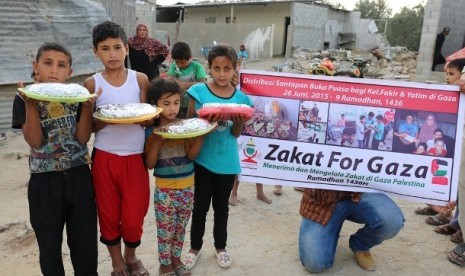 tim zakat gaza, palestina, siap salurkan zakat kepada para mustahik