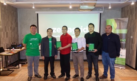 Tim Zettagrid Bersama Para Nara Sumber Pada Event Zettagrid #CloudTalk Workshop  di Jakarta, Rabu (14/11).