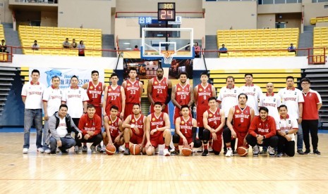 Timnas basket putra Indonesia.