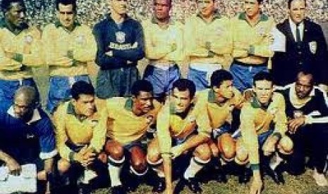 Timnas Brasil di Piala Dunia 1962.