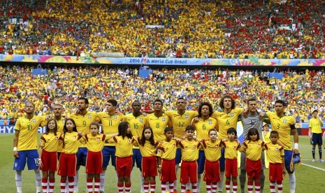 Timnas Brasil jelang Brasil vs Meksiko