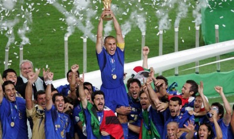 Timnas Italia juara Piala Dunia 2006.