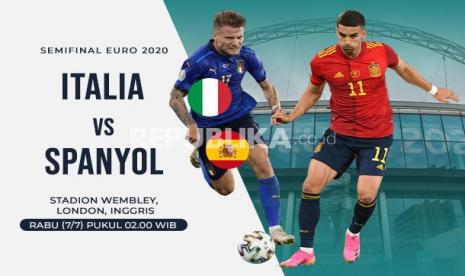 Timnas Italia Vs Timnas Spanyol