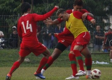 Timnas latihan