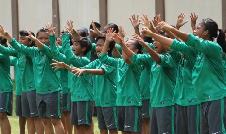 Timnas putri Indonesia U-16.