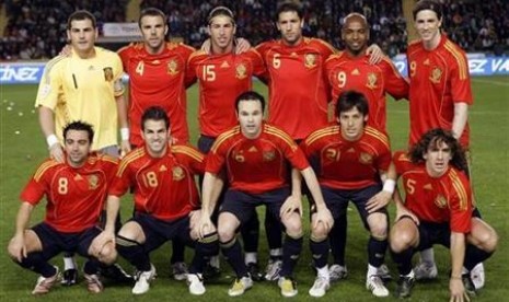 Timnas Spanyol.