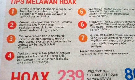 Tips melawan hoax