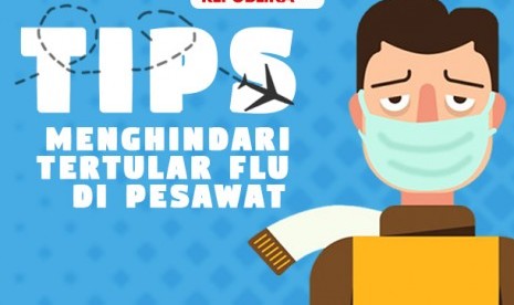 Tips menghindari tertular flu di pesawat