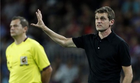 Tito Vilanova (kanan) 