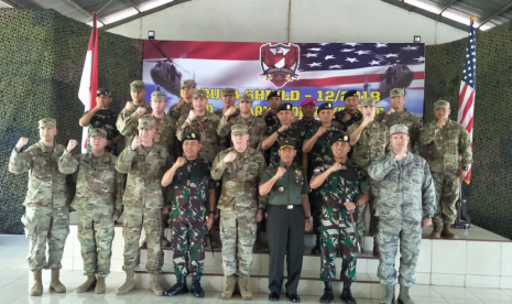 TNI AD dan US Army Berbagi Ilmu Militer 