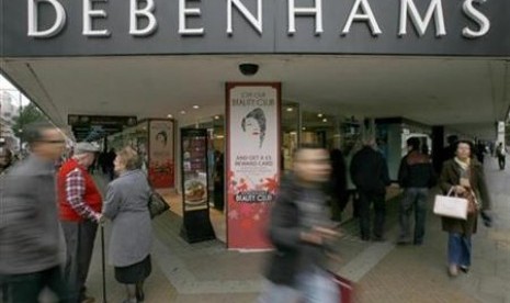 Toko Debenhams di Inggris melayani jasa pendaftaran barang-barang untuk mereka yang telah bercerai dan akan mendapat hadiah dari teman-temannya.