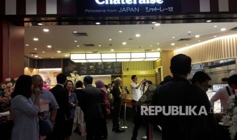 Toko kue asal Jepang 'Chateraise' di Senayan City Mal, Jakarta. 