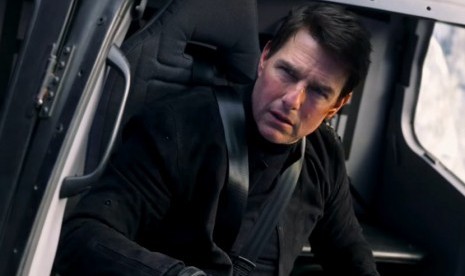 Tom Cruise dalam Mission Impossible Fallout.