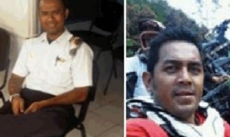 Tommy Abu Alfatih (kiri) dan Ridwan Agustin (kanan), diidentifikasi oleh AFP kemungkinan terkait dengan kelompok Militan ISIS.