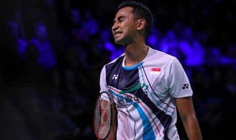 Pebulu tangkis tunggal putra Indonesia, Tommy Sugiarto.