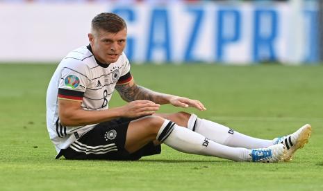 Gelandang Real Madrid dan timnas Jerman, Toni Kroos.