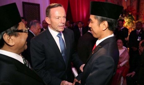 Tonny Abbot dan Jokowi