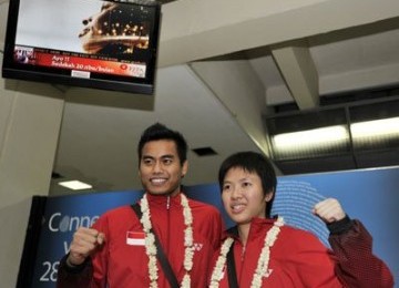 Tontowi Ahmad/Lilyana Natsir terima bonus Rp 200 Juta