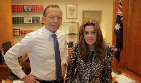 Tony Abbott dan Peta Credlin.