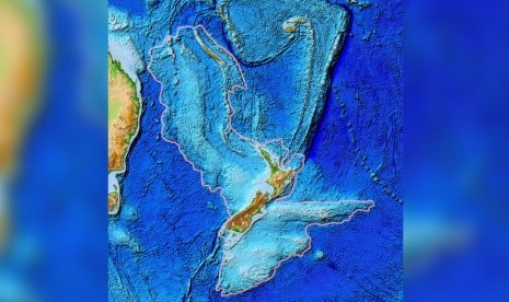 Topografi Zealandia