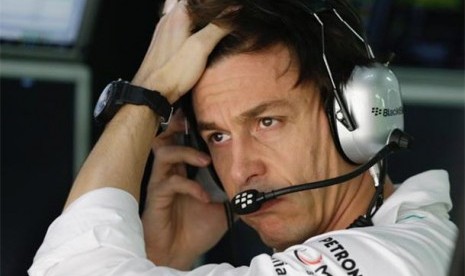 Bos Mercedes Toto Wolff. 