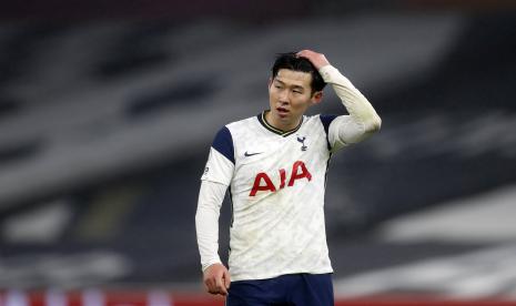 Gelandang Tottenham Hotspur, Son Heung-min.