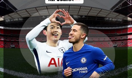 Tottenham vs Chelsea, membidik laga puncak.