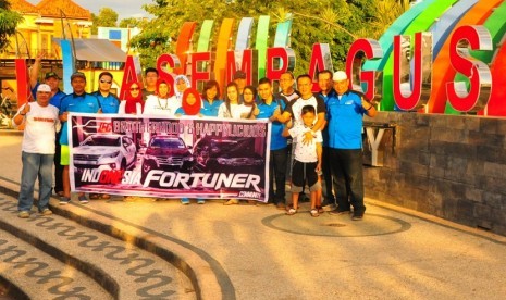 Touring perdana Indonesia Fortuner Community