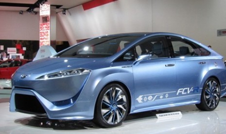 Toyota FCV-R fuel cell.