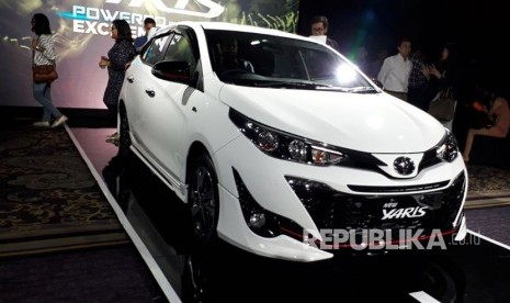 Toyota Luncurkan New Yaris di Jakarta, Selasa (20/2).