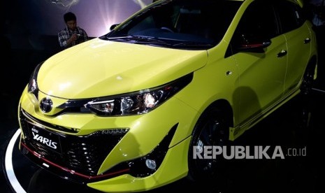 Toyota Luncurkan New Yaris di Jakarta, Selasa (20/2).