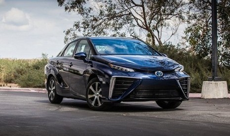 Toyota Mirai. Ilustrasi