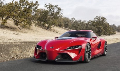 Toyota Supra 2019. Ilustraso