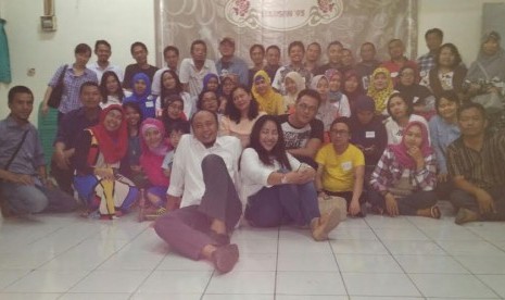 Training SET dengan alumni SMPN 158 Jakarta.