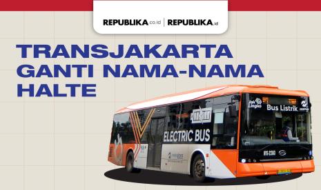 TransJakarta ubah nama-nama halte.