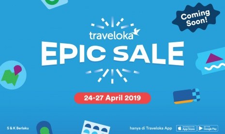 Traveloka Epic Sale.