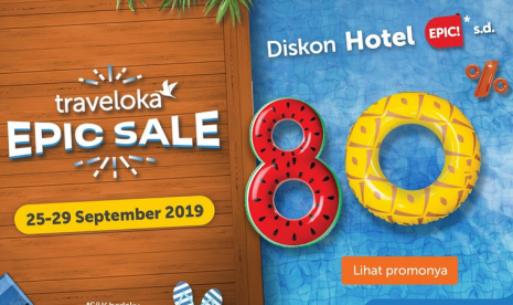 Traveloka Epic Sale.