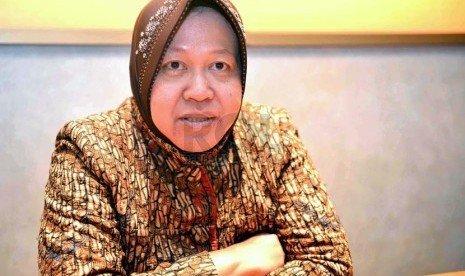 Mayor of Surabaya, Tri Rismaharini (file photo)