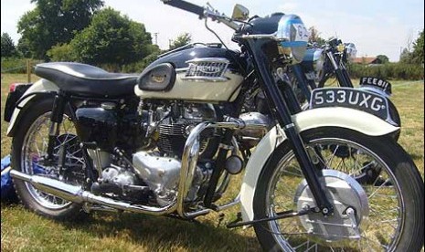 Triumph motorcycle