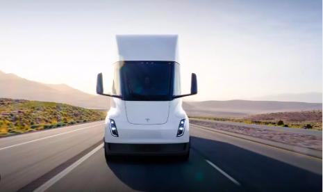 Truk listrik pertama Tesla, Semi.