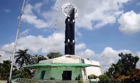 Tugu Khatulistiwa di Pontianak.