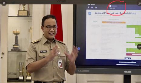 Gubernur DKI Jakarta Anies Baswedan disebut intoleran.